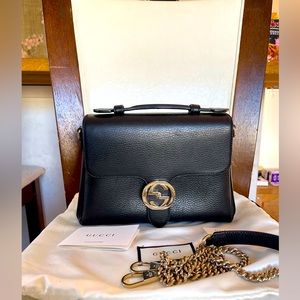 Gucci interlocking Top Handle.